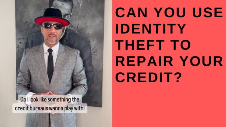 Can You Use Identity Theft To Repair Your Credit?