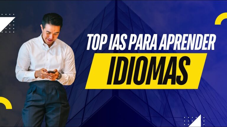 Las MEJORES IAS para aprender IDIOMAS: Cuáles son, cómo usarlas y todo lo que necesitas saber…