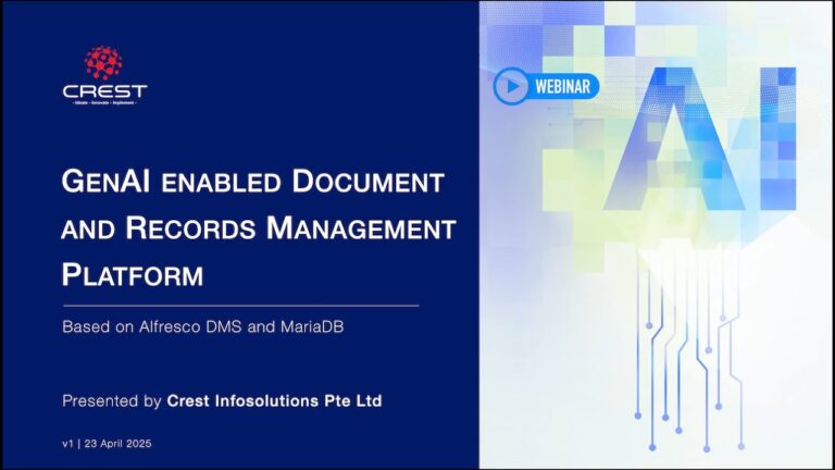 GenAI Enabled Document and Records Management System