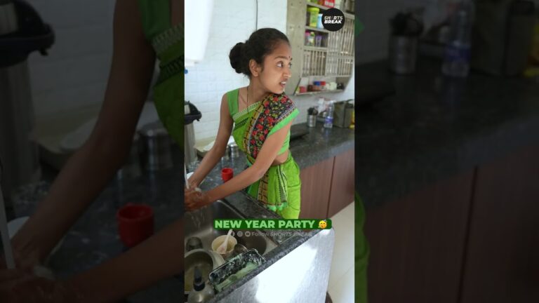 Part 52 – कामवाली बाई की New Year Party 🥳 | Kaamwali Bai | #Shorts | Shorts Break