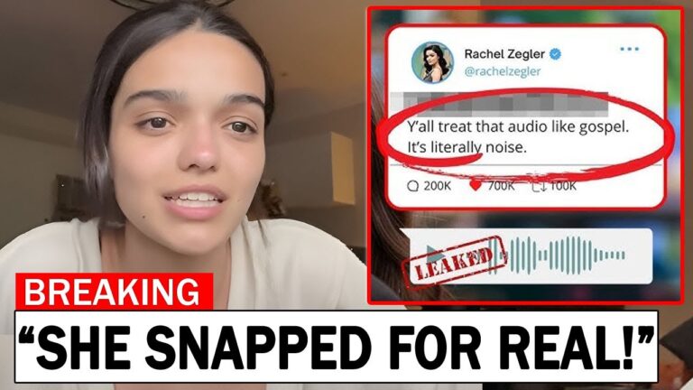 JUST 3 Minutes Ago: Rachel Zegler’s SHOCKING Leaked Audio Breaks the Internet!
