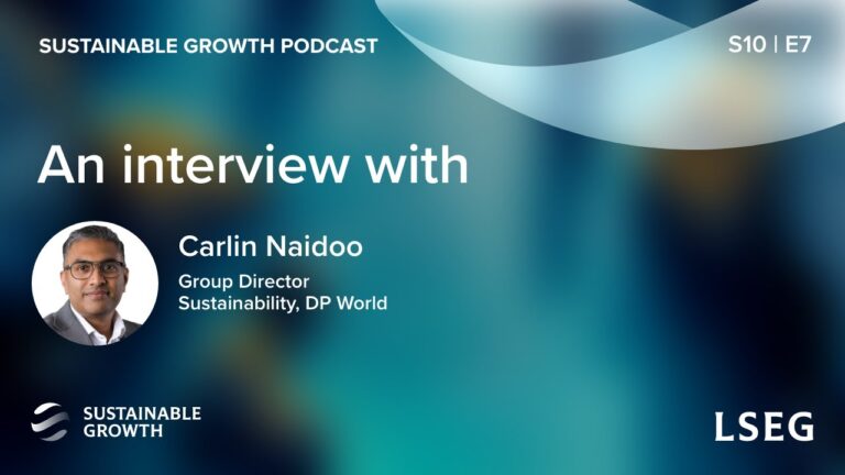 Blue bonds and electrified fleets: Decarbonising the supply chain | LSEG Sustainable Growth