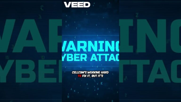 Cellcom Cyberattack Alert! #security #tech #info #data #cyber #cybersecurity #attack #hack #news