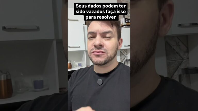 Seus dados podem ter sido vazados na darkweb faça isso para resolver #dicatopdmais #tecnologia