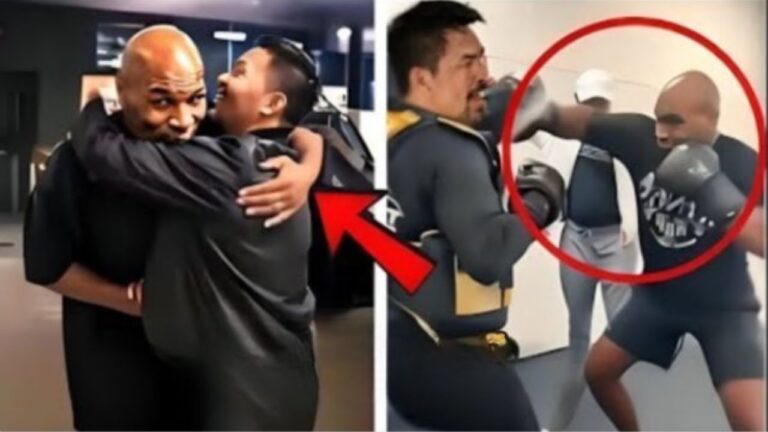 LEAKED: Manny Pacquiao’s Secret Training with Mike Tyson Before His Shocking Comeback Fight!