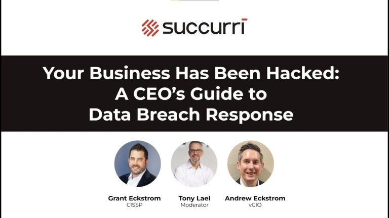 Your Business Has Been Hacked: A CEO’s Guide to Data Breach Response | Fannit March Webinar