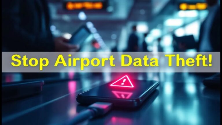 Secure Your Phone Before Flying: Stop Data Theft