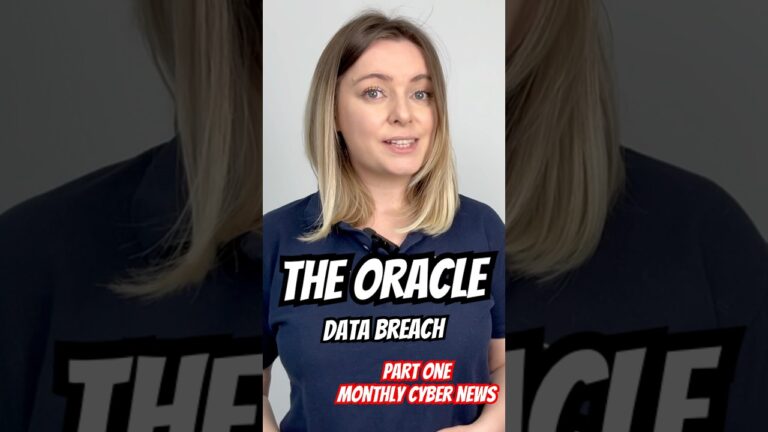The Oracle Data Breach | Part ONE