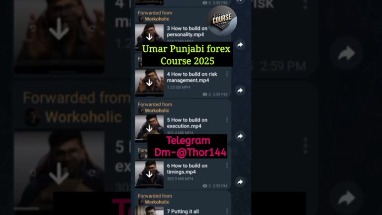 🤩🤯Course Leaked !  Umar Punjabi forex Trading Course Download #umarpunjabi #trading #forex