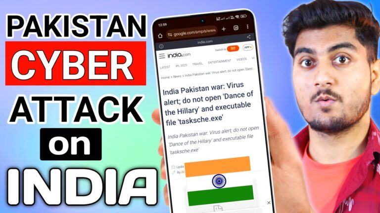 warning ⚠️ Cyber attack by Pakistan on India – Dance of the Hillary – कैसे बचे?