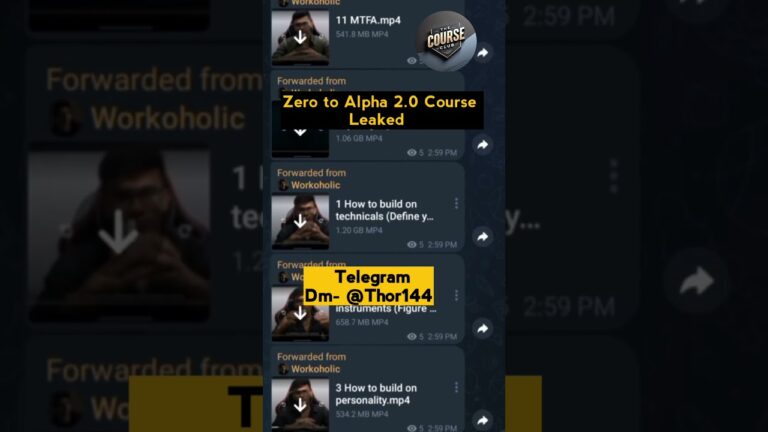 😱🤩Umar Punjabi Zero to Alpha 2.0 Course 2025: Leak! Download Now @UmarPunjabi-v8m #trading