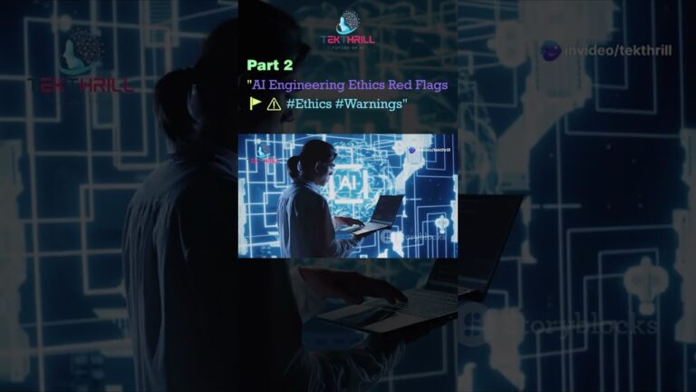 AI Engineering Ethics Red Flags 🚩⚠️ #Ethics #Warnings PART 2