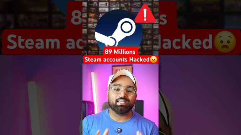Steam Data Breach Explain😧🔥 #cybersecurity