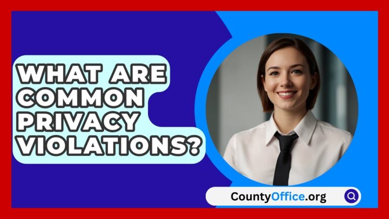 What Are Common Privacy Violations? – CountyOffice.org