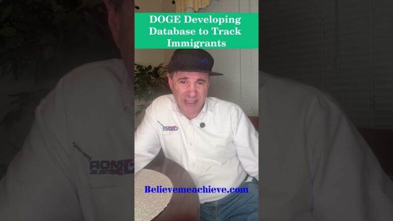 Did you know DOGE is Developing Database to Track Immigrants?