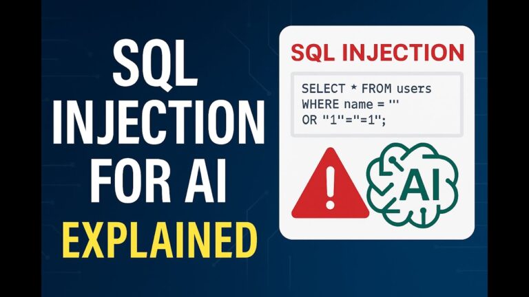 SQL Injection Attack Demo | How Hackers Break Your AI-Powered App