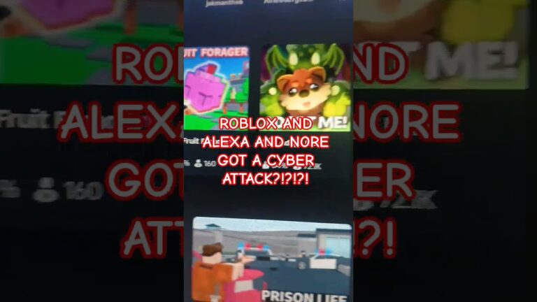 ROBLOX GOT HIT BY A CYBER ATTACK??? #music #plsgoviral #roblox #tobloxisdown #cyberattack#shorts