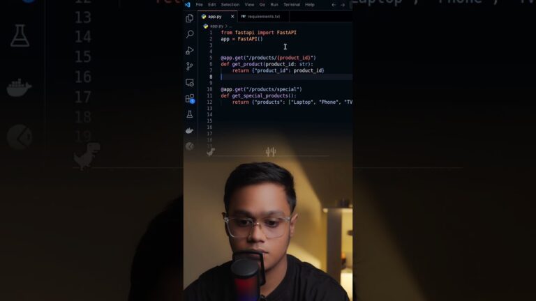 FastAPI common mistakes #1 – Right order #python #fastapi #api #huggingface