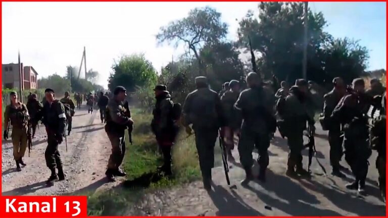 Tens of thousands of Russian soldiers fled the battle and refused to fight to avoid being killed