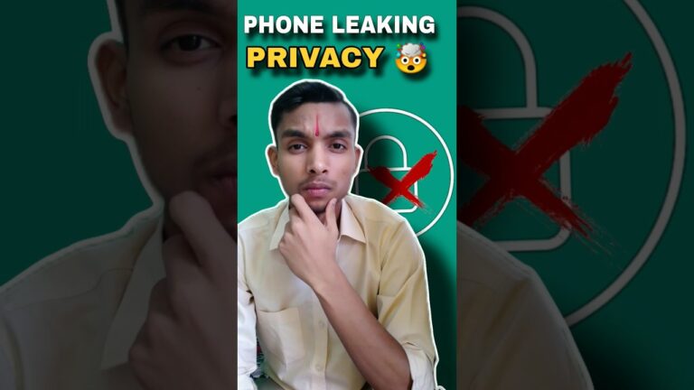 How Phone Leakes Our Data 🤯..? #privacy #dataleak #inatagram #facebook #google #youtubeshorts