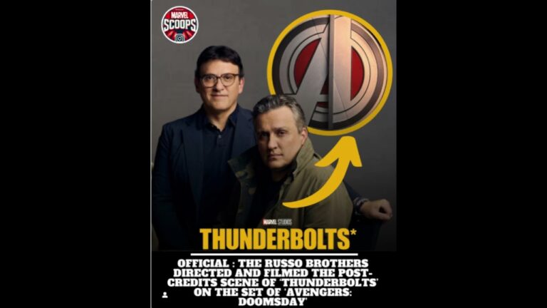 Russo Brothers Directed Thunderbolts Post-Credit Scene!🔥 #avengersdoomsday #thunderbolts #mcu