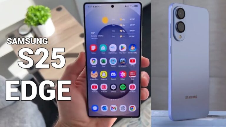 Samsung Galaxy S25 Edge – Official Key Features Leak!