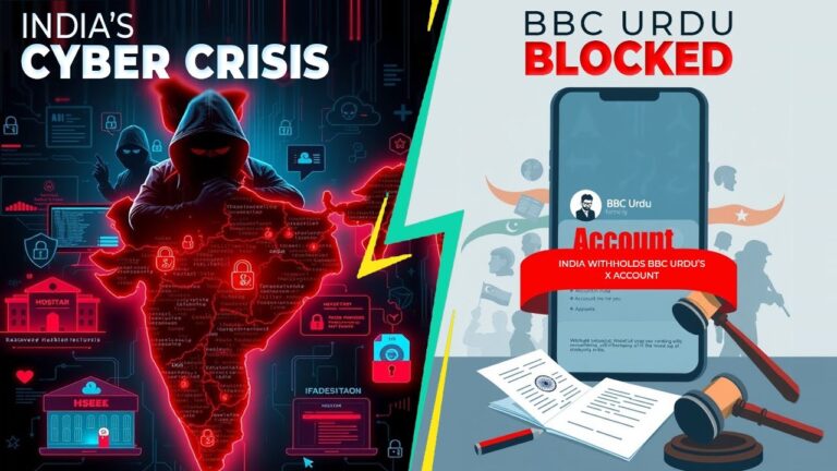 Ransomware Crisis & BBC Urdu Ban in India! 🚨🔒