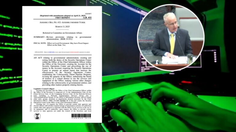 Months before cyberattack, Nevada lawmakers punted security bill