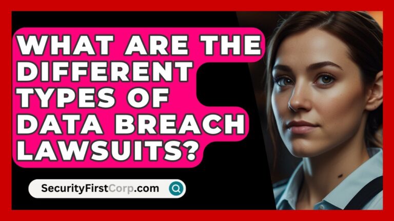 What Are The Different Types Of Data Breach Lawsuits? – SecurityFirstCorp.com
