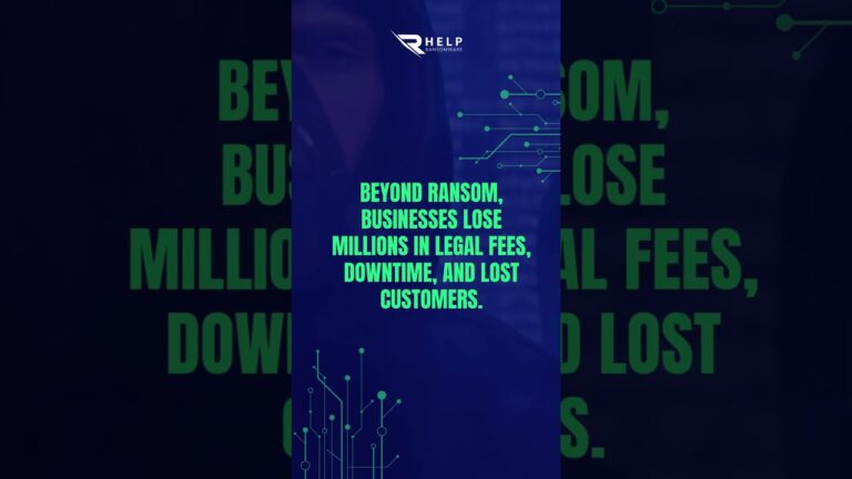 🚨 The True Cost of Ransomware Attacks