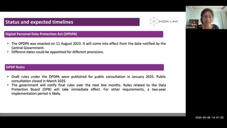APACMed India Webinar on DPDP Act and Impact on Medtech Sector