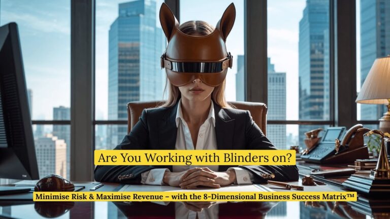Minimise Risk & Maximise Revenue – with the 8-Dimensional Business Success Matrix – 4K