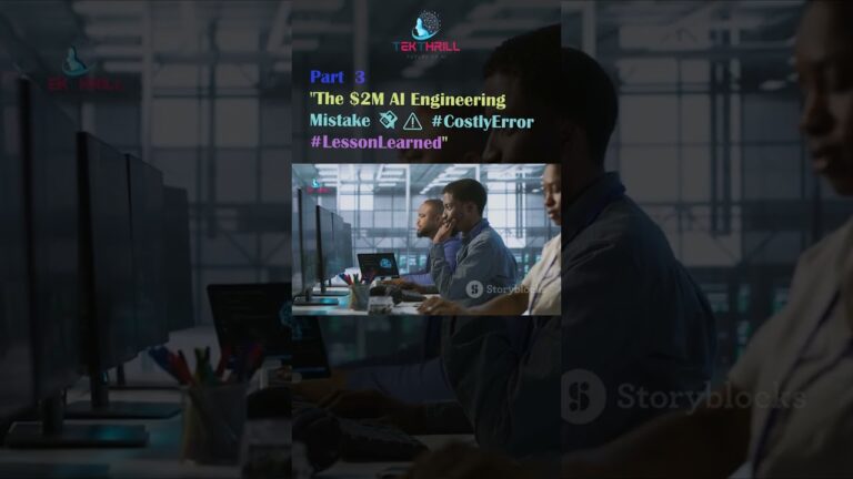 The $2M AI Engineering Mistake 💸⚠️ #CostlyError #LessonLearned PART 3