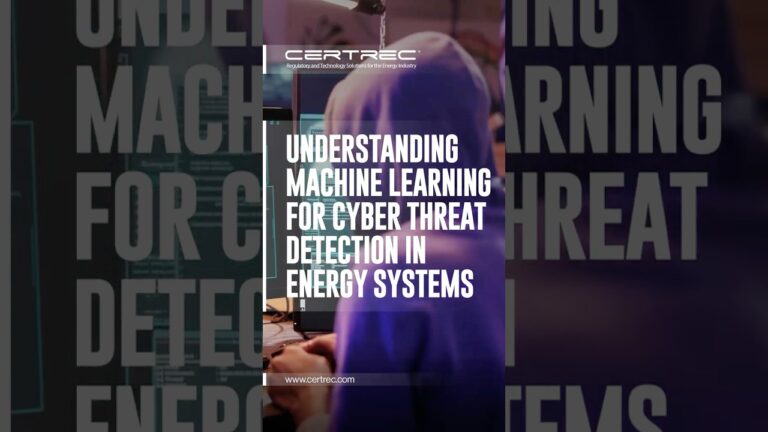 UNDERSTANDING MACHINE LEARNING FOR CYBER THREAT DETECTION IN ENERGY SYSTEMS #machinelearning #energy