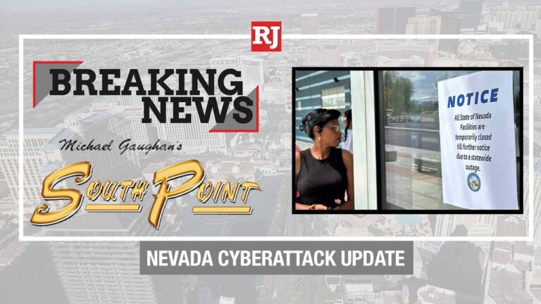 Nevada state government cyberattack update