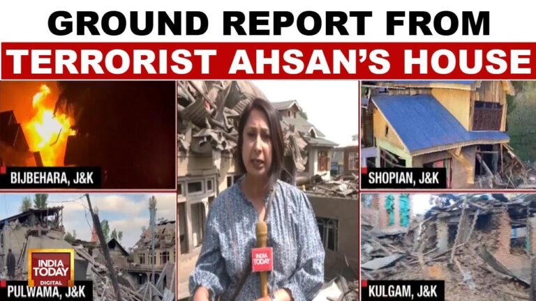 India’s Crackdown On Terror: 5 Houses Of Terrorist Destroyed In Kashmir Post-Pahalgam Attack | #news