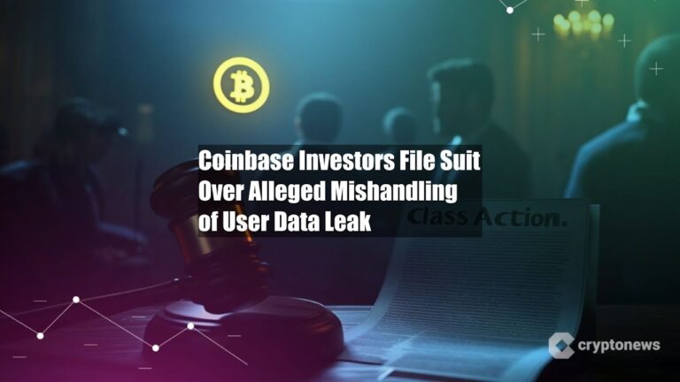 Coinbase Investors File Suit Over Alleged Mishandling of User Data