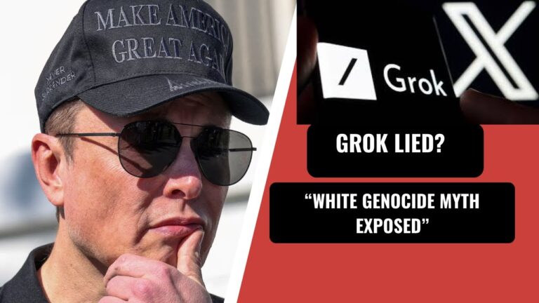 Grok Exposed: Elon Musk’s AI Spread White Genocide Lies About South Africa | Digital Apartheid?