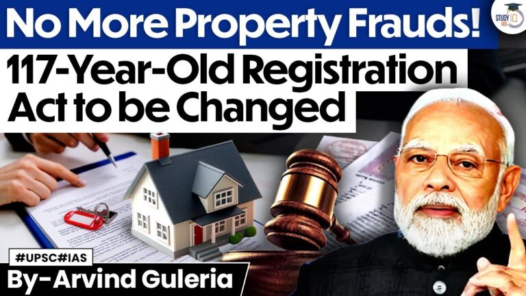 No More Property Scams in India! | 117-Year-Old Law Finally Changed | Big Legal Reform Explained