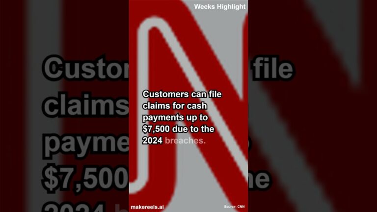 AT&T may pay customers up to $7,500 in $177 million data breach settlement🤑🤑 🔥🔥 #viral #short #AT&T