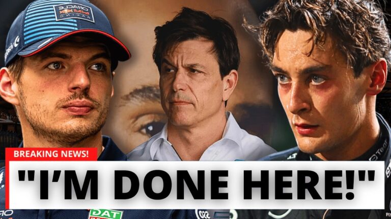 Russell’s BIG STATEMENT After Wolff’s SECRET Talks with Verstappen LEAKED | F1 News