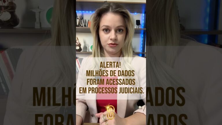 Milhões de dados foram vazados acessados em processos judiciais