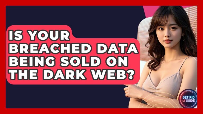 Is Your Breached Data Being Sold On The Dark Web? – Get Rid Of Guide