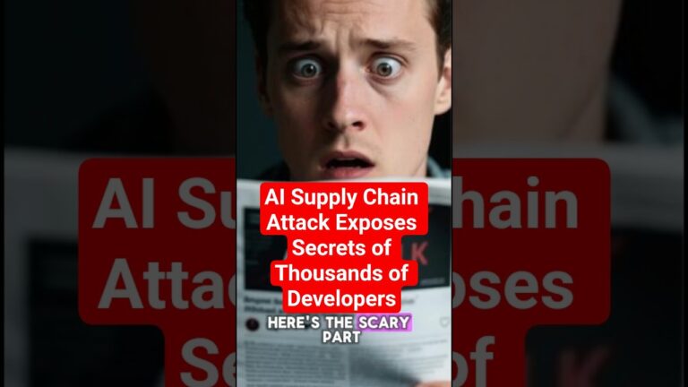 AI Supply Chain Attack Exposes Secrets of Thousands of Developers