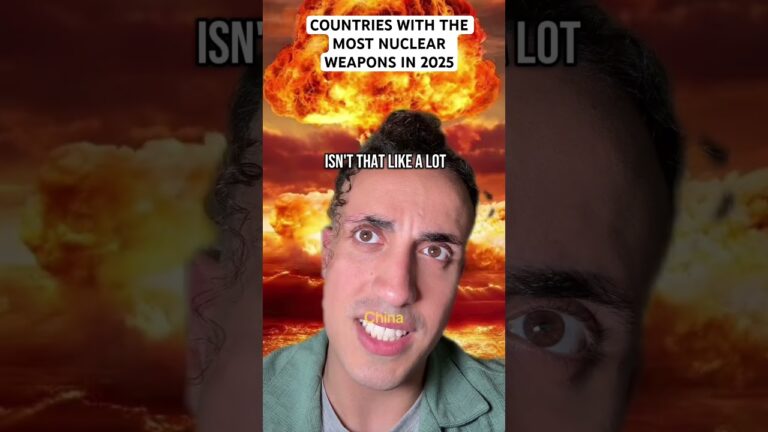 Countries With The Most Nuclear Weapons In 2025