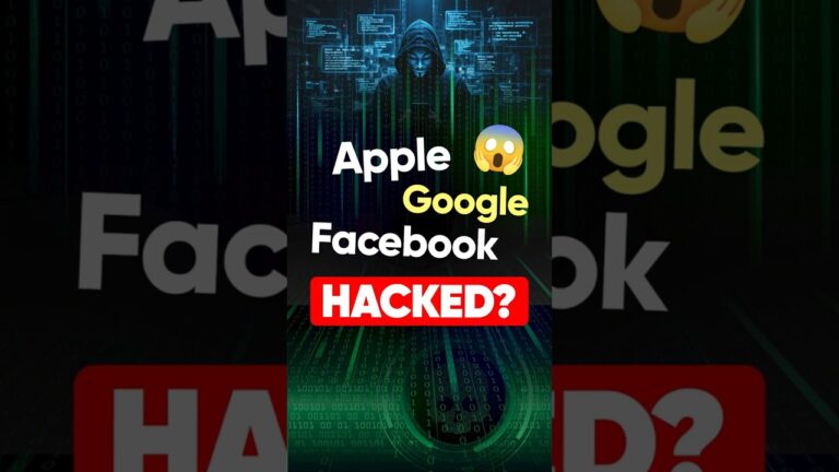 16 Billion Passwords Leaked! Are You Safe? | Apple, Google, Facebook Credentials Exposed #hacked