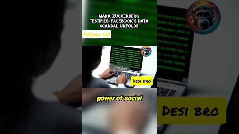 Mark Zuckerberg Testifies: The Facebook Data Scandal Unfolded #shorts