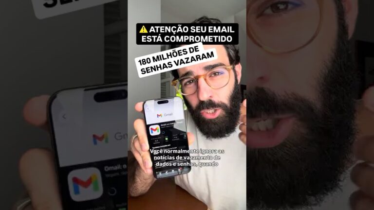Milhões de emails vazaram numa invasão ao gmail . Como resolver? #tecnologia #hacker