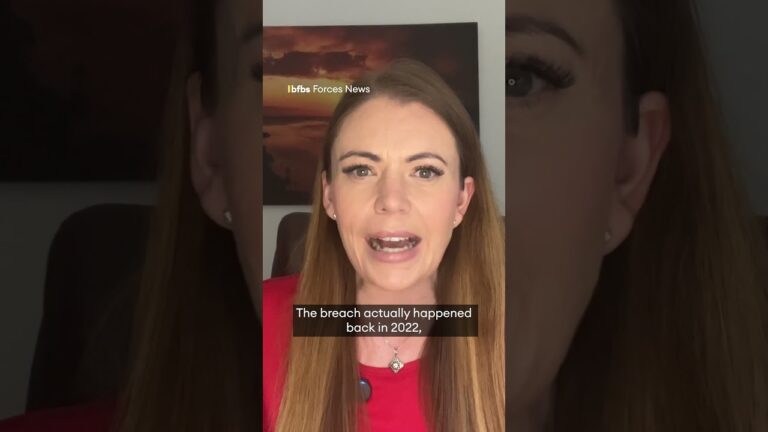 Was a member of the military behind a huge data breach?