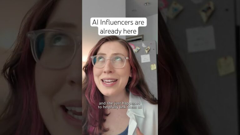 You’re already watching AI influencers